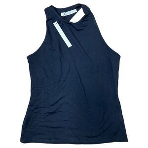 NEW Susana Monaco Open Back Tank Top in Black XSmall